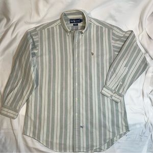 Polo by Ralph Lauren long sleeve Oxford Yarmouth Size 15 1/2, 32.